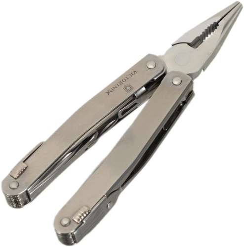 Мультитул Victorinox SwissTool Spirit X, 26 функций,  серебристый [3.0224.lb1]